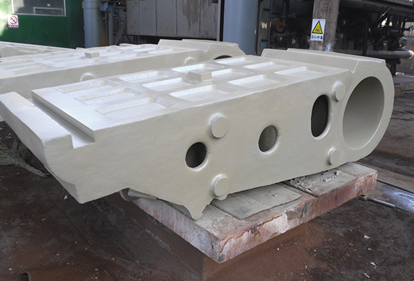 Jaw crusher casting